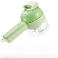 1 Multi-function Garlic Paste Electric Artifact Gatling Small Vegetable Cutting Wireless Automatic Pressure-pull Food Supplement