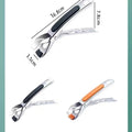 Non-slip Pot Pan Gripper Clip Hot Dish Plate Bowl Clip Retriever Tongs Silicone Handle Kitchen Tool Air Fryer Camping Tool