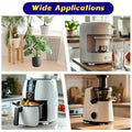 6pcs Adhesive Wheels w/ Stainless Bearings - 360° Rotating Casters for Kitchen & DIY (Easy Install, Compact & Sturdy)