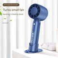 Turbo Handheld Small Fan USB Charging Mini Outdoor Portable Lightweight Desktop Stand With Long-Lasting Battery Life