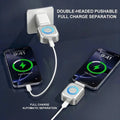 Safe Overnight Auto-Disconnect Charging Adapter 140W Type-C Automatic Power-Off Separator Anti-Overcharge for iPhone Xiaomi
