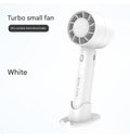 Turbo Handheld Small Fan USB Charging Mini Outdoor Portable Lightweight Desktop Stand With Long-Lasting Battery Life